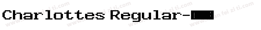 Charlottes Regular字体转换